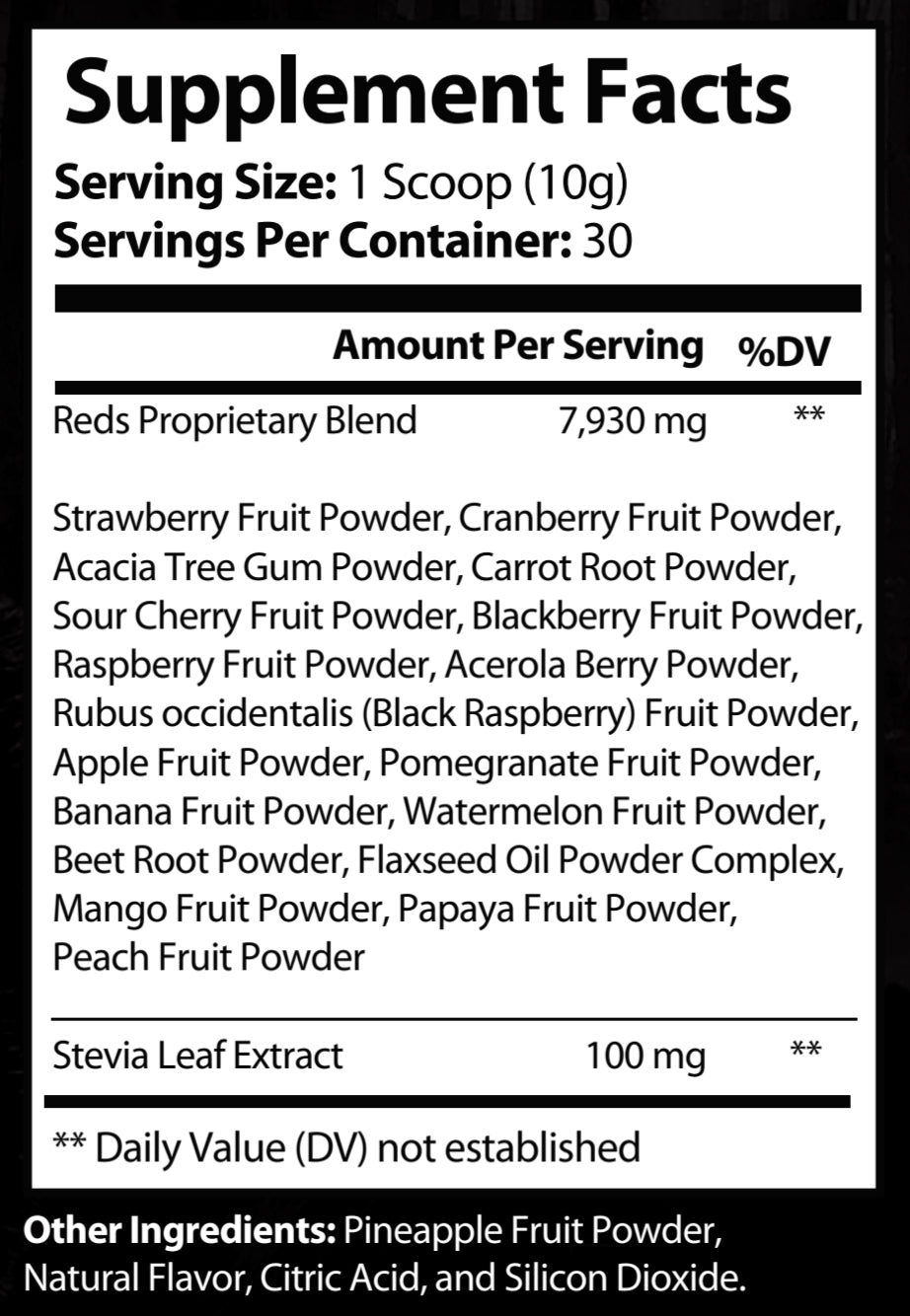 Red Superfood - Kiwi Strawberry Flavor