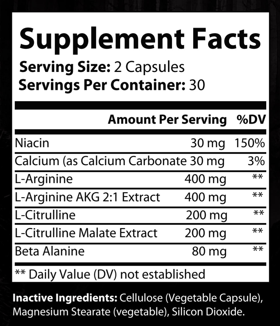 Engorge - Vasodilation Formula