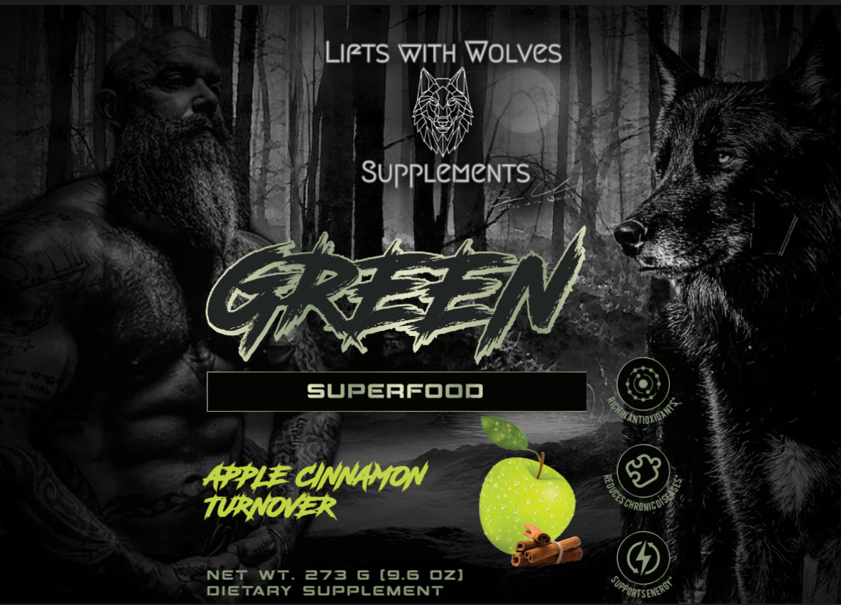 Green Superfood - Apple Cinnamon Turnover Flavor