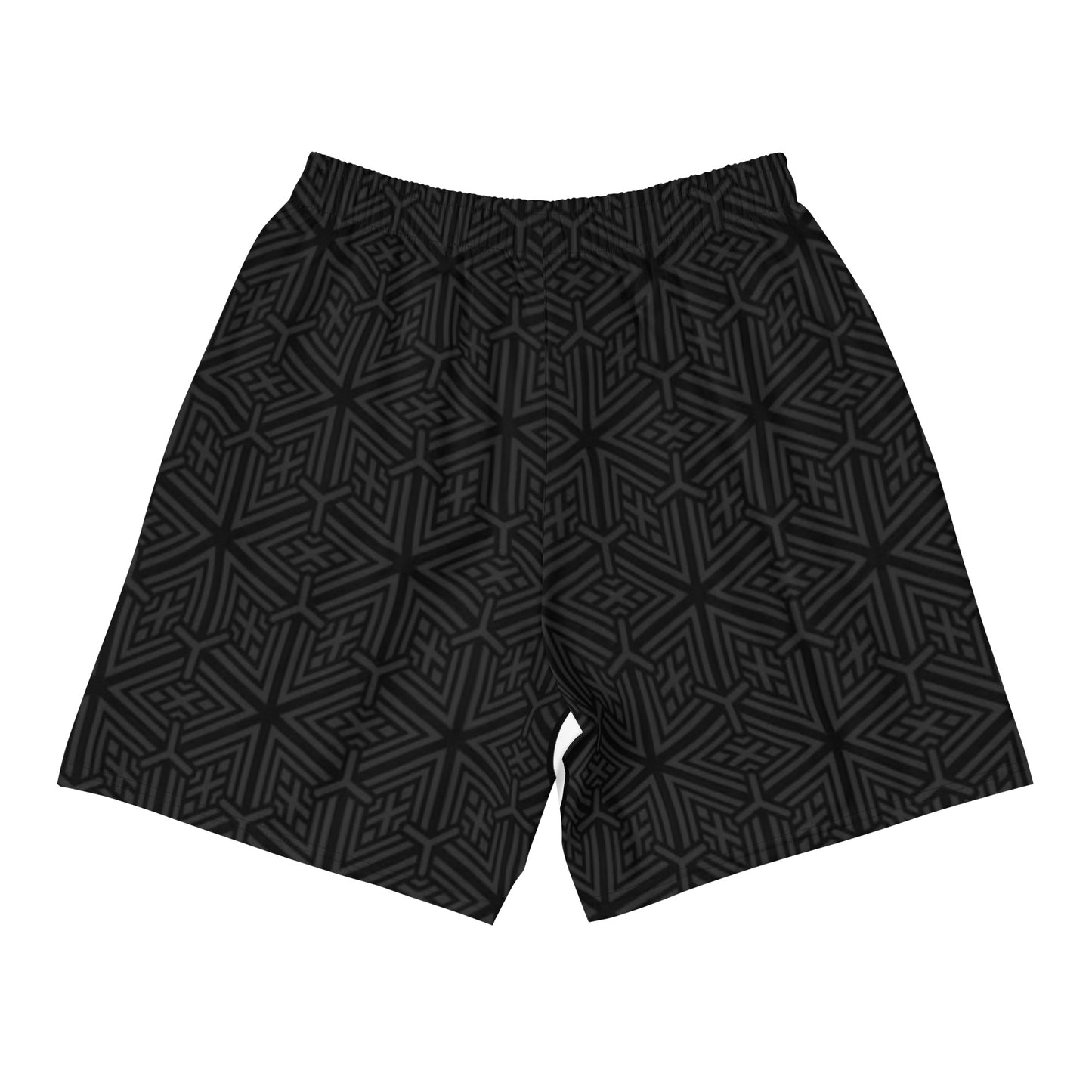 Geometric Design Athletic Shorts