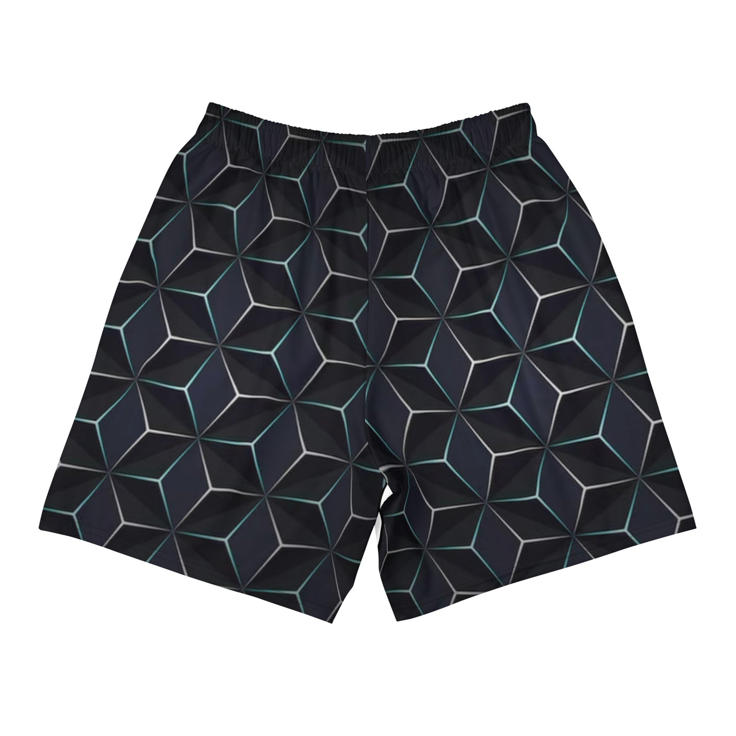 Cube Design Athletic Shorts